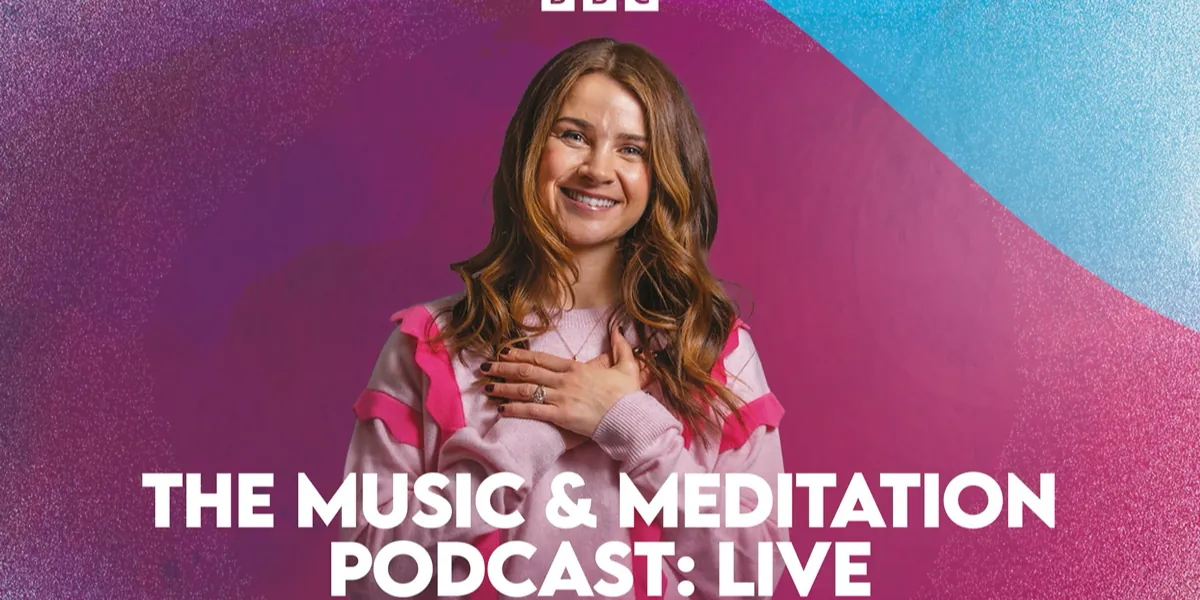 Concert artwork for The Music & Meditation Podcast: LIVE